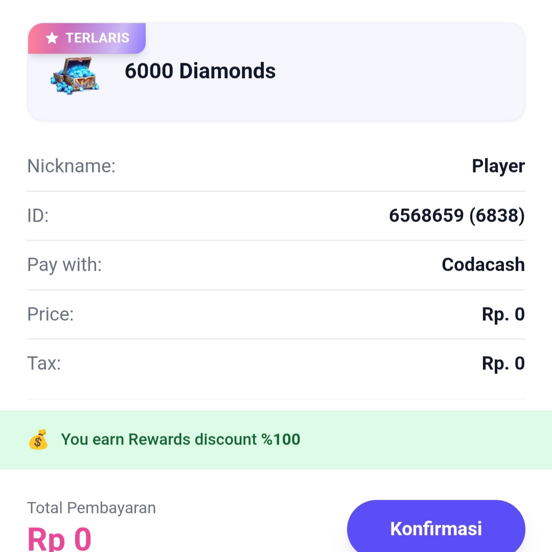 CODASHOP MOBILE LEGENDS NEW