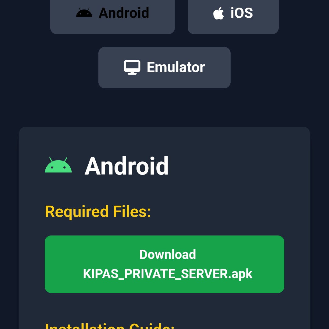 DOWNLOAD FF BETA (KIPAS)