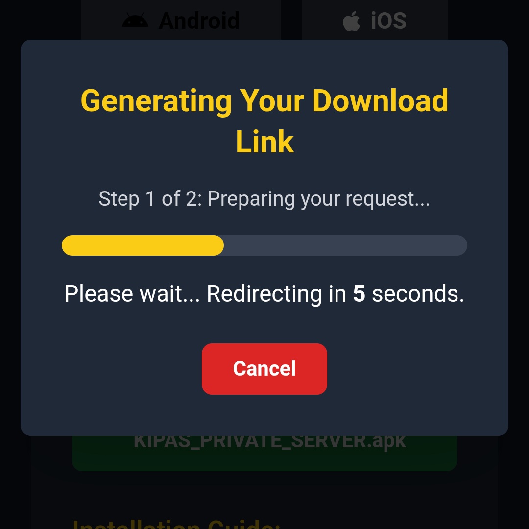 DOWNLOAD FF BETA (KIPAS)