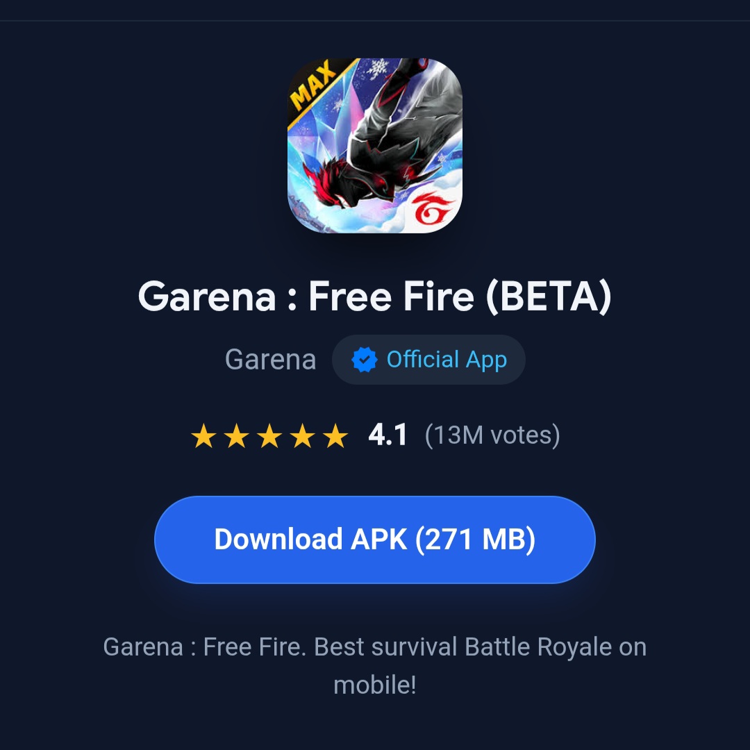 DOWNLOAD FF BETA V2